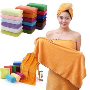 Quality 400gsm 70x140 All Purpose Hotel Quality Microfiber Bath Towel Quick Dry for sale