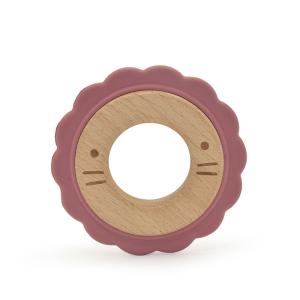 Quality Chewable Odorless Wooden Baby Teething Toy Nursing Food Grade for sale