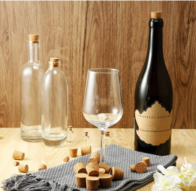 Aluminium-Plastic Conical Cork Wooden Beer Bottle Stopper for Wine Making Process