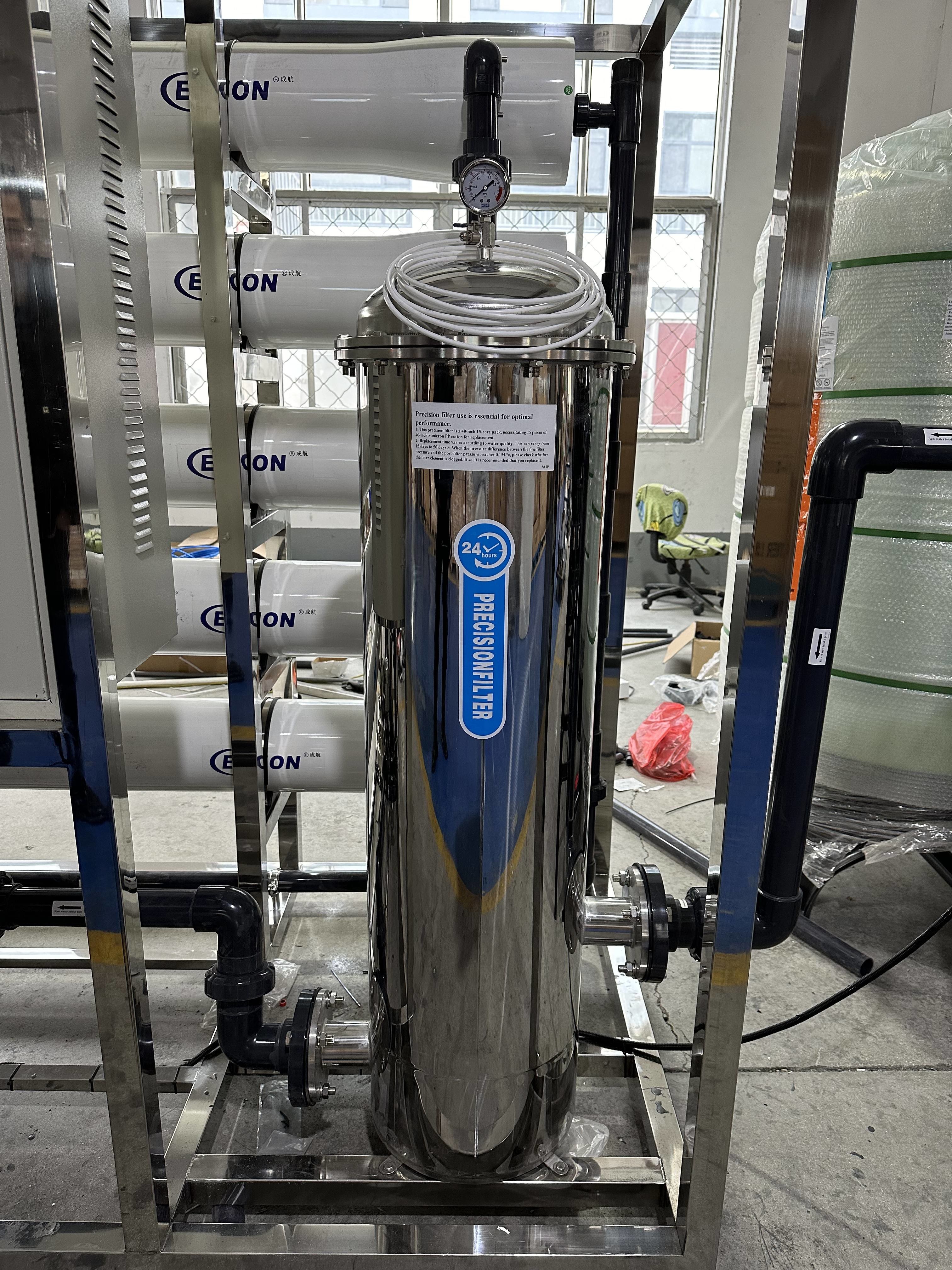 380V Industrial 10000 Liter RO System Seawater Purifying Machines For Salt Water Desalination Drinking Water Treatment Plant