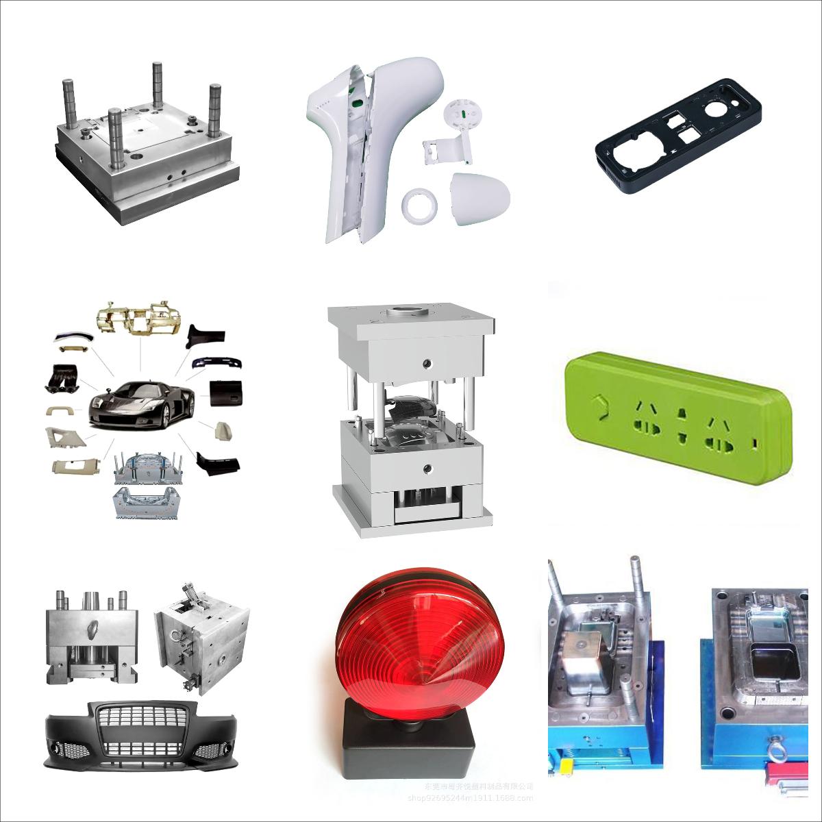 Plastic Custom Injection Molding Service for 2D/3D Drawing Format Product of Customized Molded Parts in Custom Color