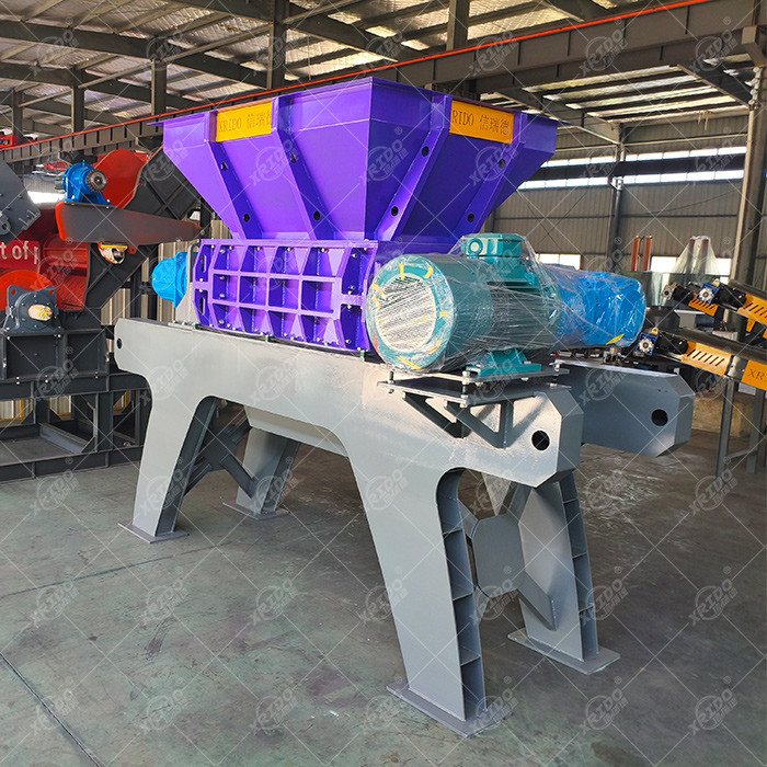 Car Bumper Shredder Industrial Double Shaft Shredder Waste Wood Plastic Double Shaft Shredder Machine Metal Crusher Machine