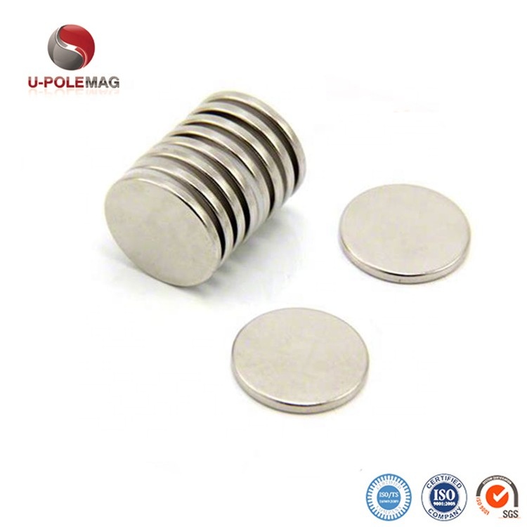 High Grade N35H-N52H NdFeB Magnet Light Weight Coin for Your Demands and Requirements