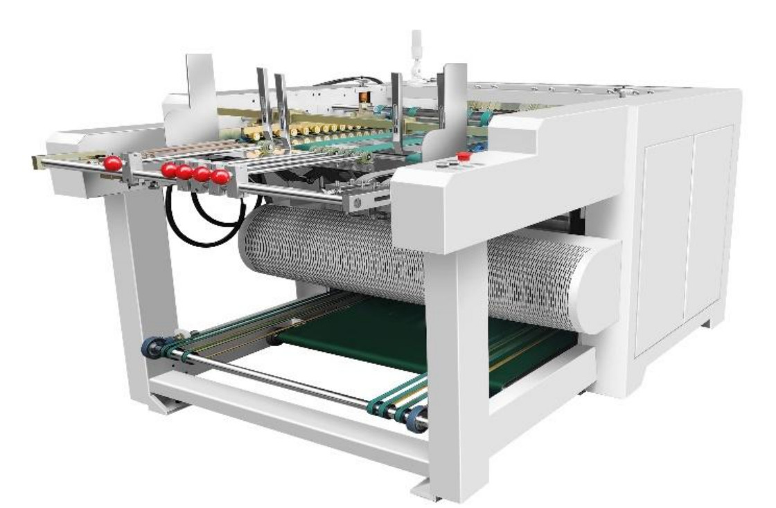 380v V Type Automatic Grooving Machine For Cardboard Grey Board And Wooden Board