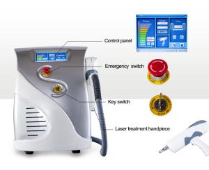 Quality Long Pulse ND YAG Laser Tatoo Removal Mini Washing Machine With Spin Dry Laser Pigment Removal Machine for sale