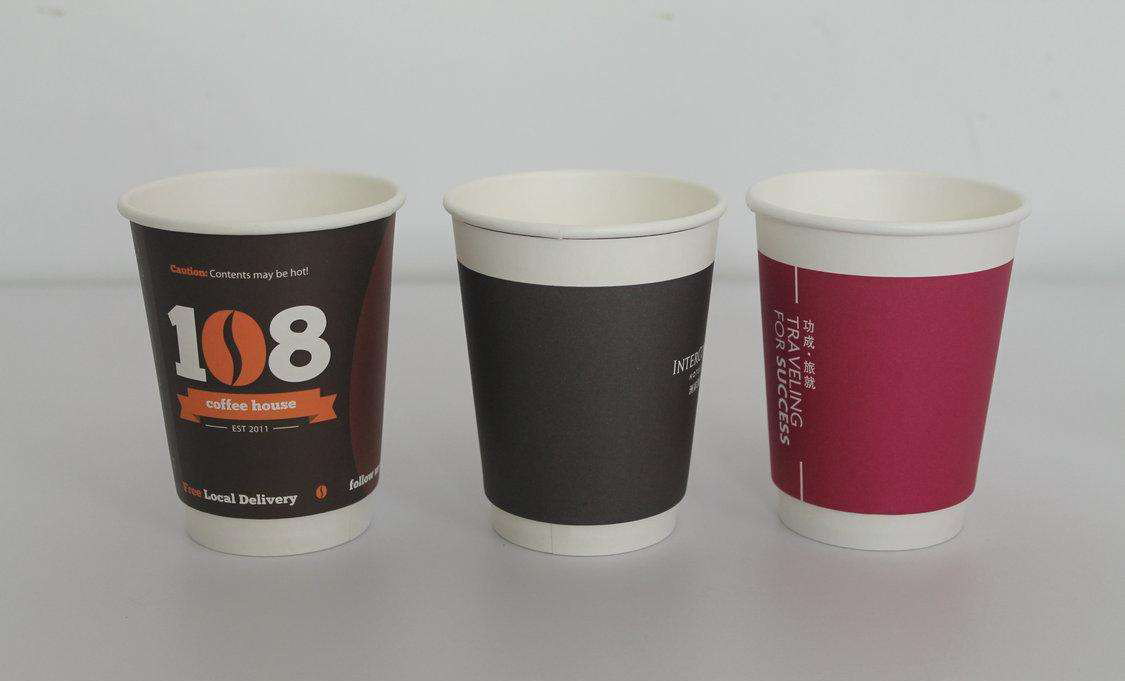 High Speed Double Layer Paper Cup Making Machine With Plc Control And Servo Drive For Hot Drink Cups