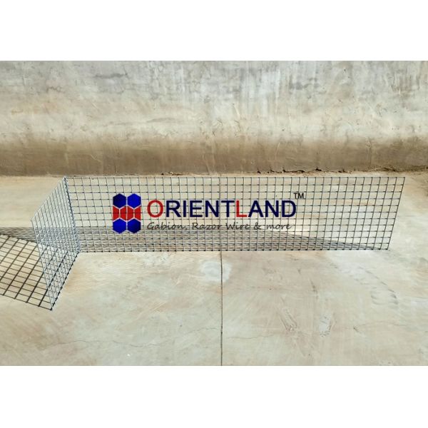 Slope Stabilisation And Erosion Protection Welded Mesh Gabions 100cm