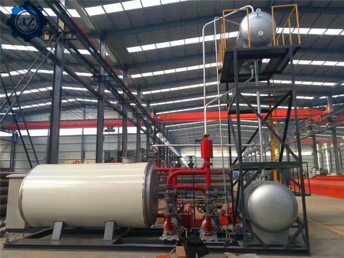 Horizontal Hot Oil Industry Thermic Fluid Heater Thermal Oil Boiler For Bitumen Heating System