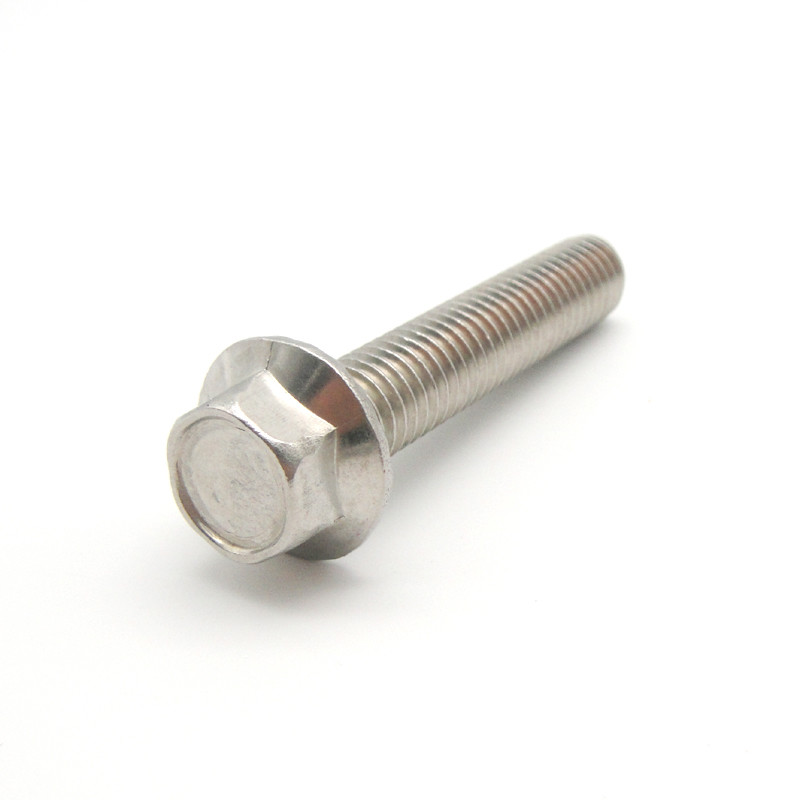 M6 M8 M25 Din6921 Class 58 Zinc Coating Hex Head Bolt And Nut Hex Flange Bolt