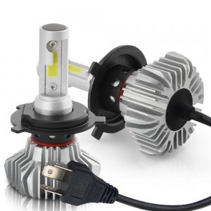 Fanless H4 Motorcycle Driving Lights , Motorcycle Led Headlight Conversion