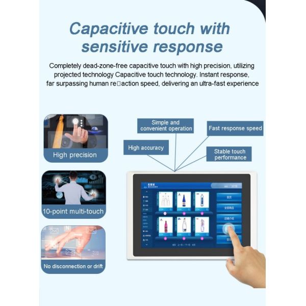 Industrial Control Integrated Machines 12.1 Inch Embedded/Wall Mount All-In-One Computer IP68 Waterproof Optional 6th I3 I5 I7 Touch Panel Pc