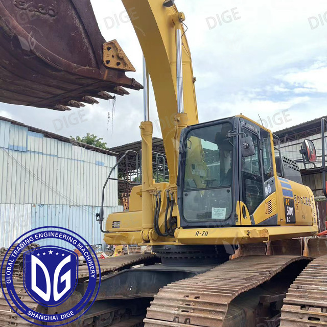 Komatsu PC500 With excellent power durability and high efficiency Japanese Komatsu PC500 Large Excavator