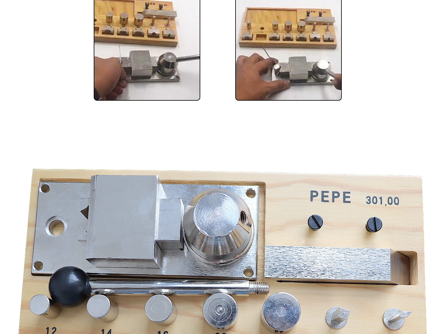 HH-B05 Handmade Jewelry Tools 12mm 14mm 16mm Jewelry Ring Bender