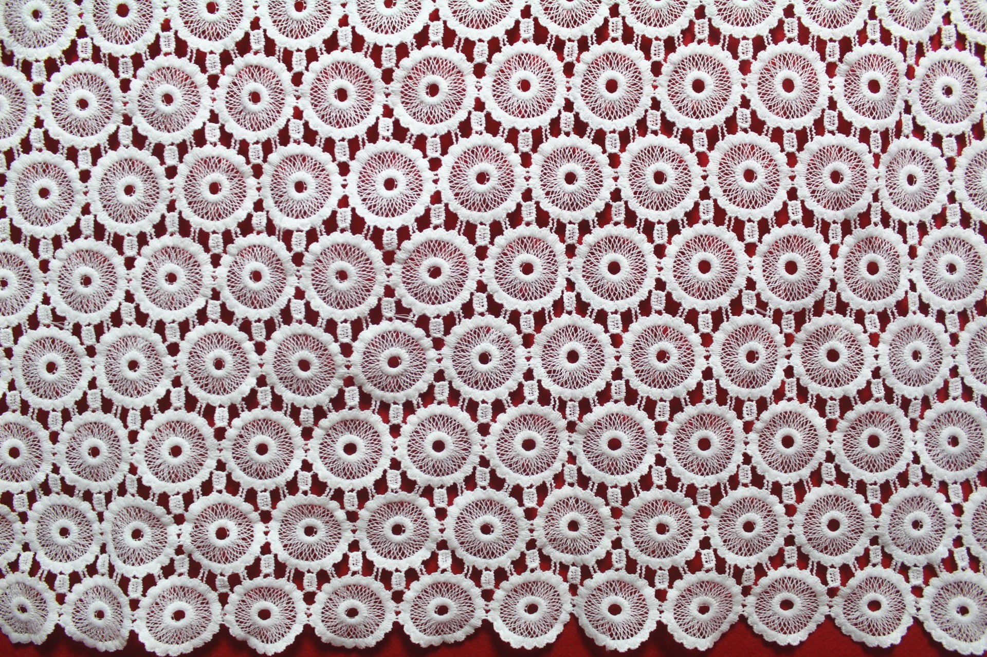 Apparel Accessories Chemical Lace Fabric Water Soluble Embroidery lace fabric