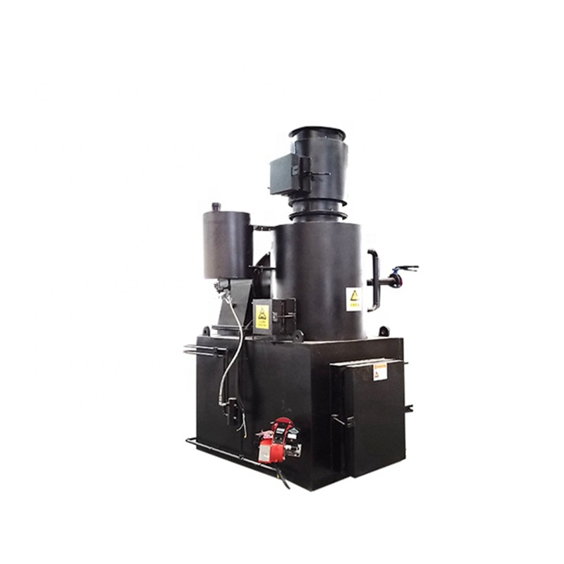 Carbon Steel Incinerator for Hospital Waste Disposal 750L/H Capacity Customizable Design