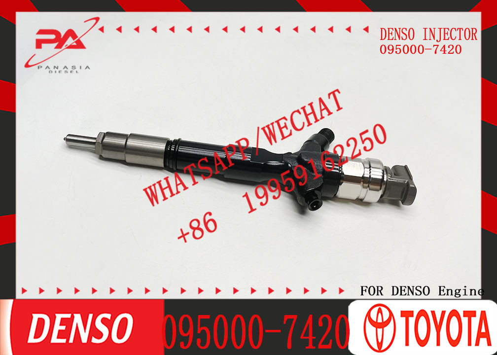 Common Rail Diesel Fuel Injector 095000-7420 23670-30120 23670-39165 23670-30250