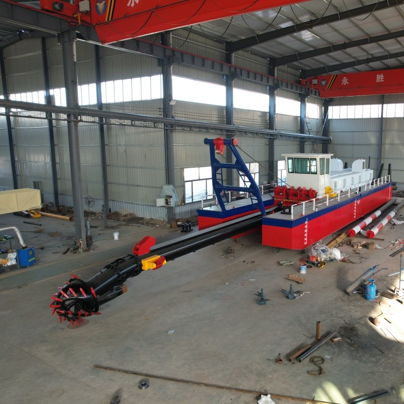 Large 26 Inch Suction River Dredging Equipment Vessel