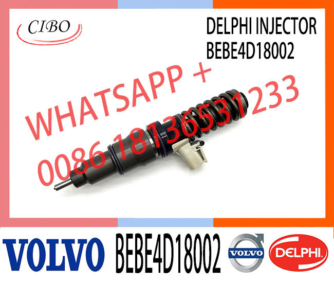 4 pin Diesel Fuel Injector 3801369 Common Rail Injector BEBE4D18002 For VOL Truck PENTA MD13