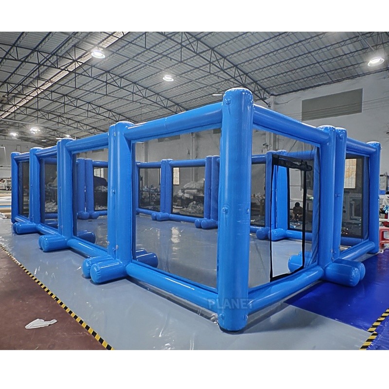 Commercial Sport Games Inflatable Paintball Arena PVC Paintball Field