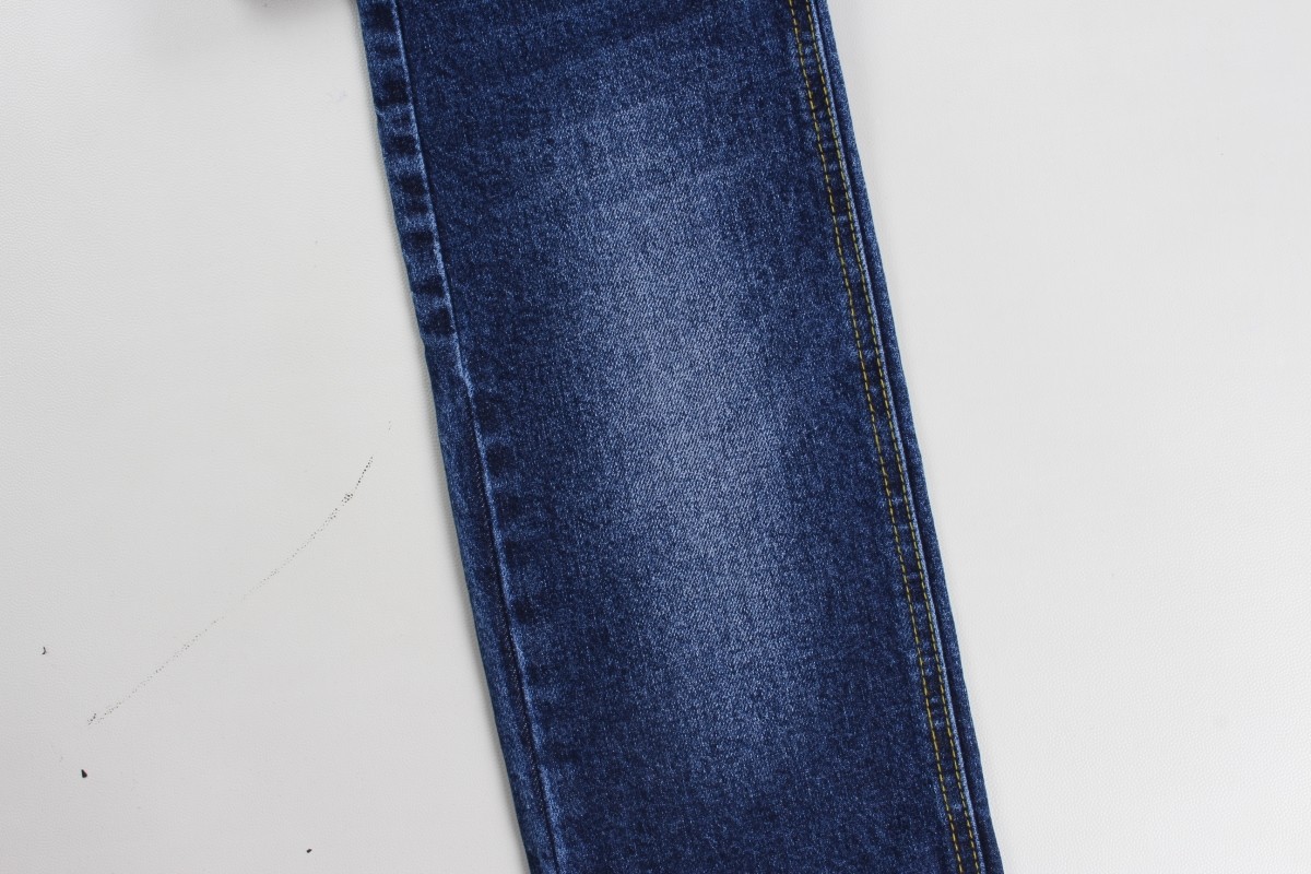 2024 Hot Sell 12.5 Oz Dark Blue Stretch Woven Denim Fabric For Jeans