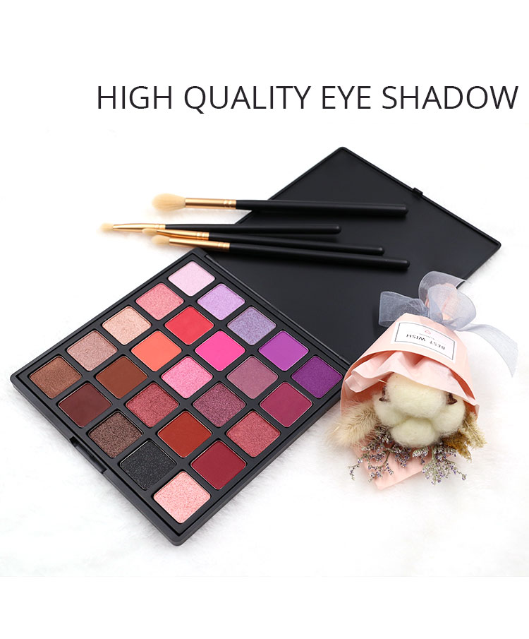 16.5*16.5cm Eye Makeup Palette Highly Pigmented Eyeshadow For Dark Skin