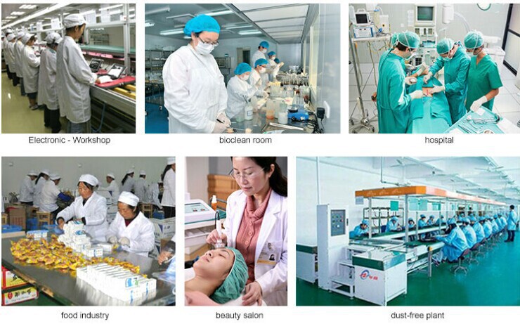 Anti Static SMS Disposable Non Woven Cap Double Elastic
