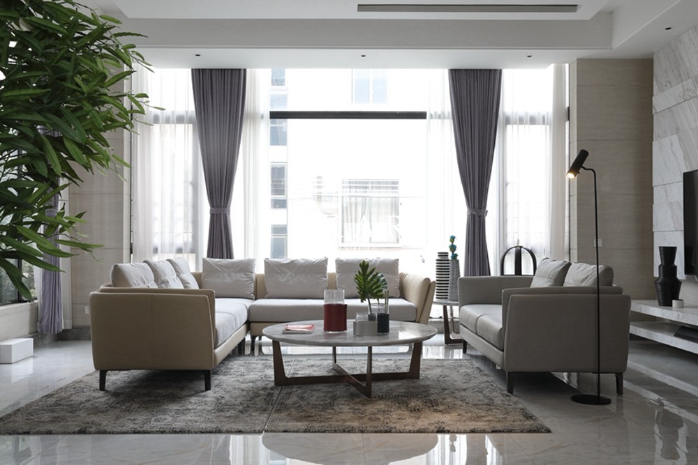 Contemporary Style High End New Model Large Corner Italian Sofa
