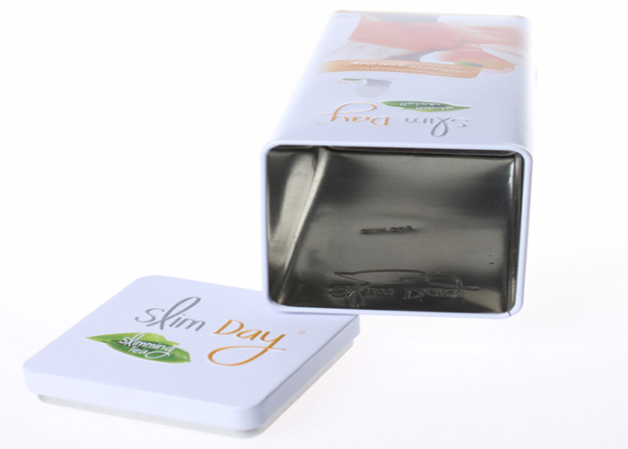 0.23 MM Thickness Tinplate Metal Tea Packaging Tins Custom Printing and Embossing