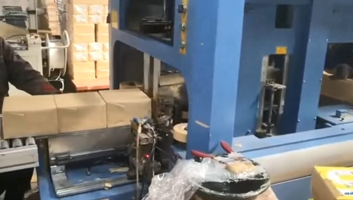 Automatic Book Wrapping Machine rolled kraft paper full integrated packaging workflow