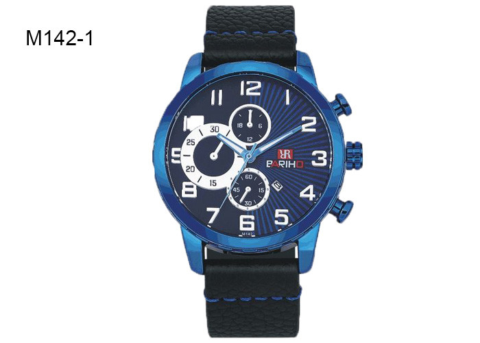 Quality Hardlex Glass Quartz Wrist Watch Pointer Dial Day Month Display for sale