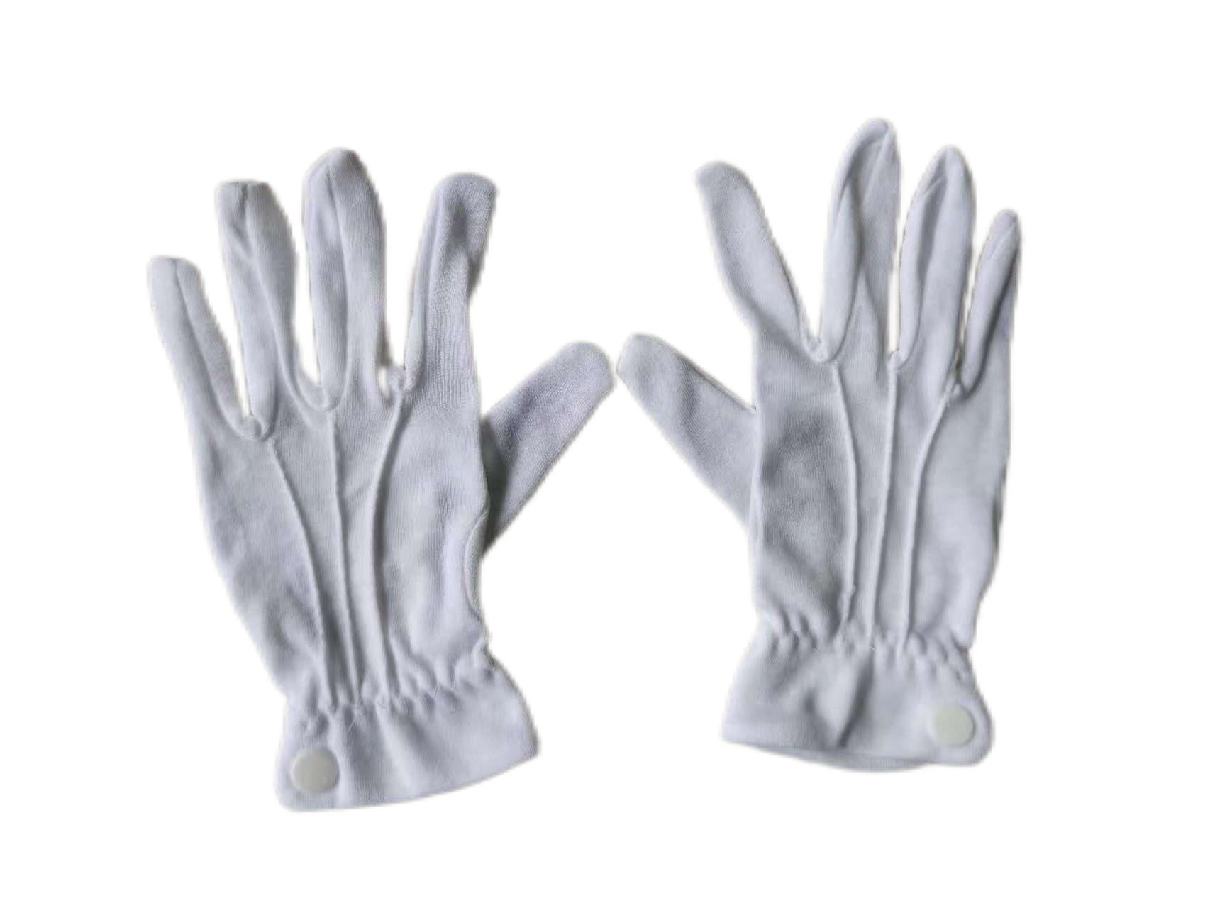 Pure White Cashmere Lined Gloves Soft Touch Comfort