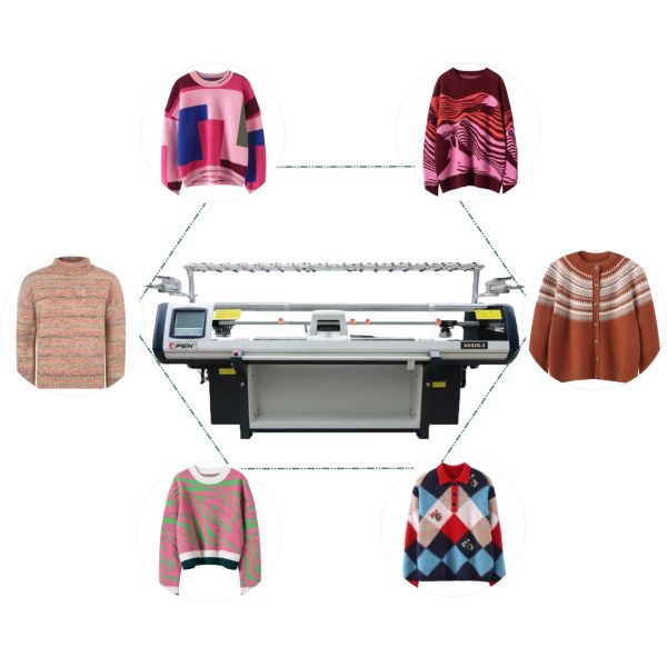 Hot Sales Flat Knitting Style and Sweater Product Type Sweater Knitting Machine