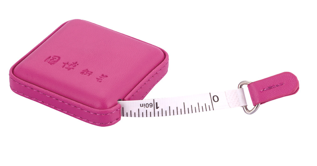 Double Sided Round Square Rectangle Retractable Ruler Memory Tape Measure PU ABS PU Tape