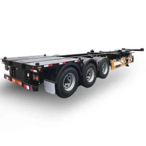 Quality Heavy Load Capacity Trailer Skeleton Parts Container Transportation for sale