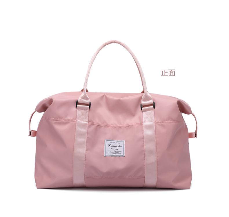 Women ' s Duffel Bags 33 * 50 * 18CM , Pink Color Ladies Sports Bag