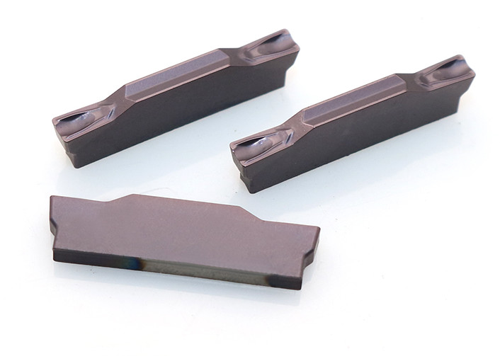 ZTED02503 Chip breaker Groove Inserts / CNC Turning Inserts Tungsten carbide parting and grooving inserts
