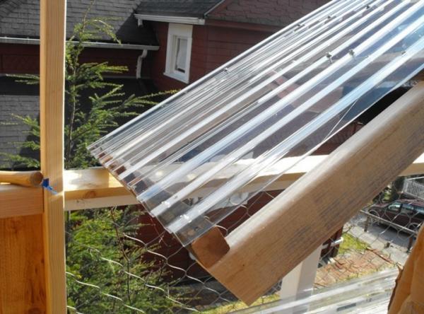 Buy Clear  Corrugated Polycarbonate Panels , Corrugated Skylight Panels at wholesale prices