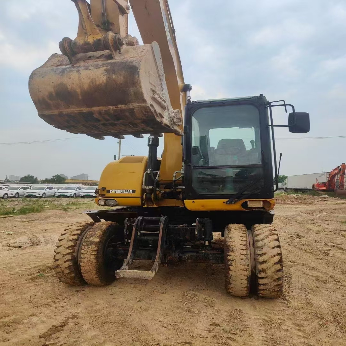 Secondhand Excavator Original Caterpillar M315D Used 15ton Wheel Digger