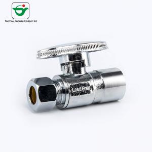 China Forged Manual Chrome Plated Brass Angle Valve 200psi on sale