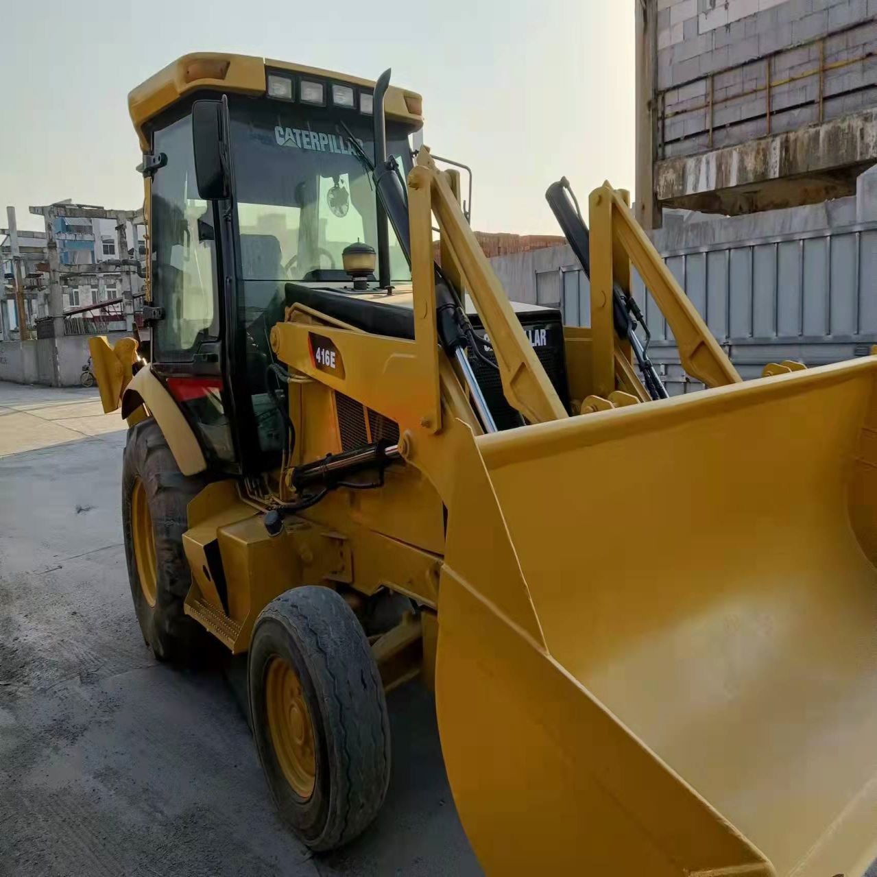 Caterpillar 416E used Second Hand Backhoe Loader Dealers 71KW