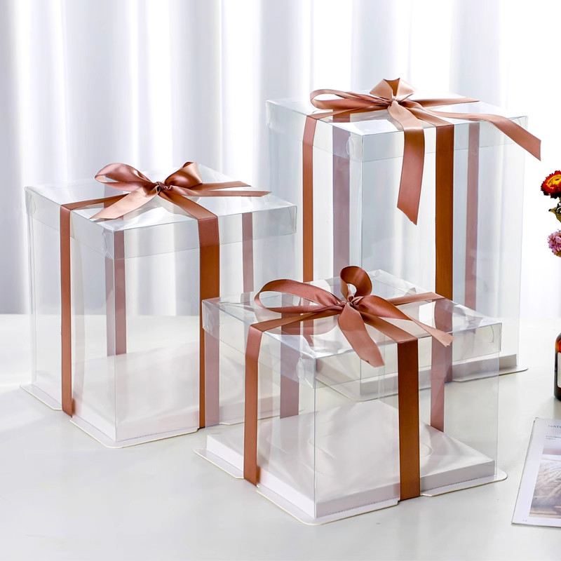 Custom Made Cake Packaging Boxes Design Requirement AI CDR Or PDF and Paper Thickness Customer Can Decide