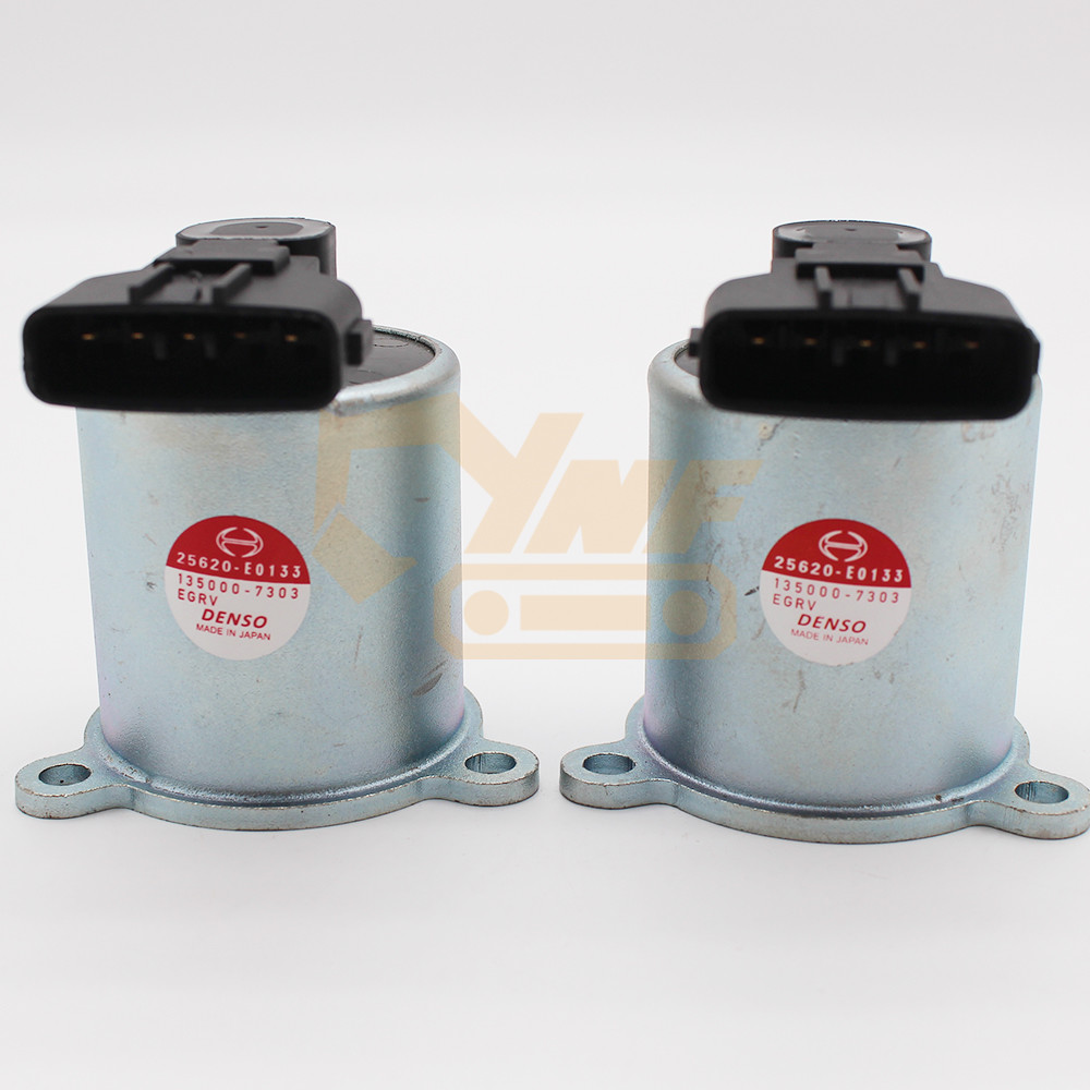 Excavator EGR cooler Valve Solenoid Valve 25620-E0133 For Kobelco SK200-8 SK250-8