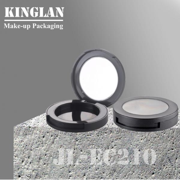 JL-EC210 Plastic Packaging Round Eyeshadow Case Makeup Palette Empty Eyebrow Case Box Container 2
