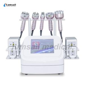 China Vacuum Ultrasonic Fat Cavitation Machine 6 In 1 Cavitation Slimming Machine on sale