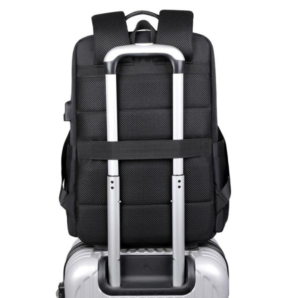 Business Mens Computer Backpack Large Capacity Multi Functional Storage Backpack
