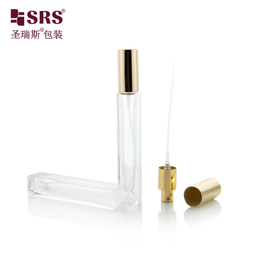GSB2-10ML Luxury No Leakage Square Shape Customization Sprayer Atomizer Perfume Bottle Fragrance