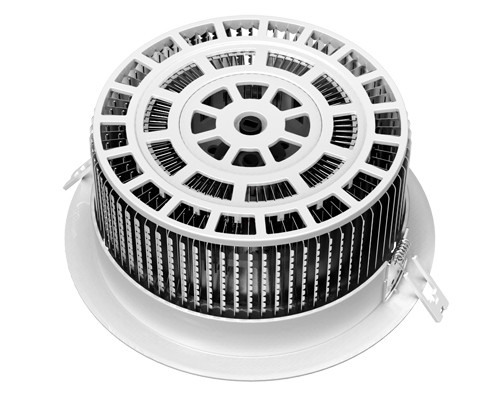 Buy 12W SMD 3014 LED Recessed Down light 1100 - 1200lm , indoor Led round downlight at wholesale prices