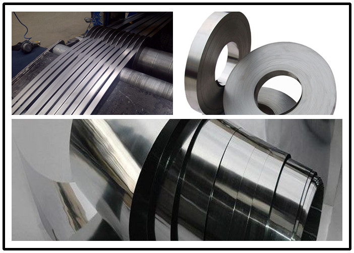 0.07mm * 10mm Pure Nickel Strip , Nickel 200 Plate Nickel 200 Sheet for Battery