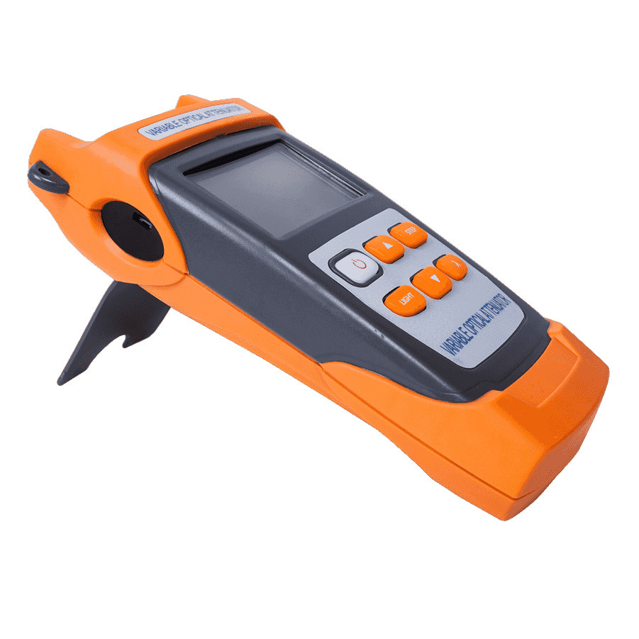 Digital LCD Screen Handheld Variable Optical Attenuator 30dB 60dB SC / UPC 1650nm