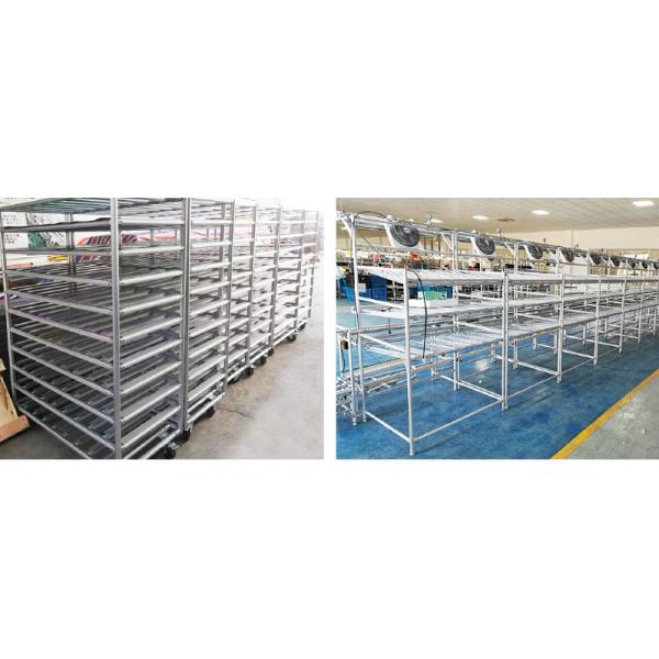 The Third Generation Lean Pipe Rack Aluminium Alloy Equipment